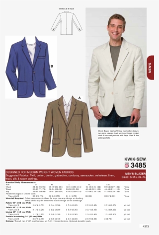 K3485 Men's Blazer - Blazers For Men