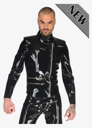 Maddox Biker Jacket - Latex Dress Men