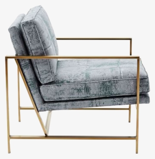 Madrid Single Seater - Velvet Metal Frame Chair