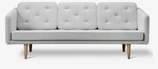 3 Seater Sofa - Pink Couch Png