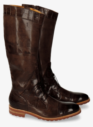 Ankle Boots Tom 16 Big Croco Stone Crust Stone Lasercut - Riding Boot