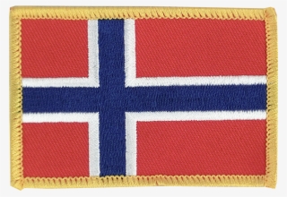 Flag Patch Norway Royal Flags - Norwegian Vs Danish