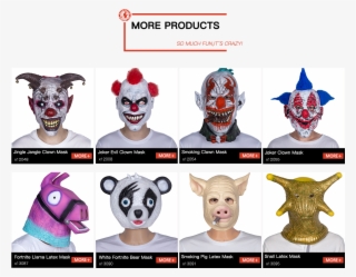 Hot Sale Plush Teddy Bear Mask Halloween Horror Animal - Mask