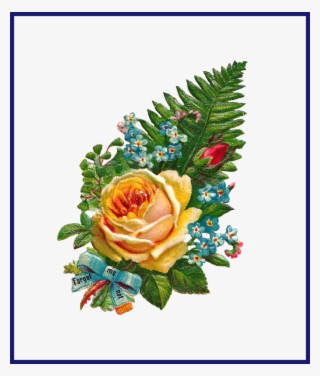 Best Antique Clip Art - Hd Flowers Clipart