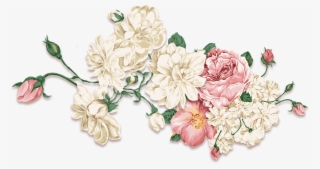 Download Vintage Flower Png Free Hd Vintage Flower Transparent Image Pngkit