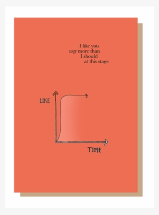 "i Like You Way More Than I Should At This Stage" Punchy - Paper