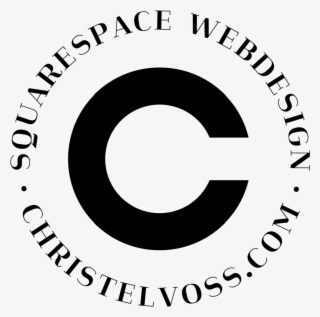 Logo Christelvoss Squarespace Webdesign - Circle