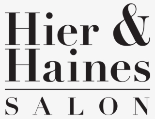 Hier And Haines Salon - Calligraphy
