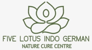 Five Lotus Indo German - Line Art