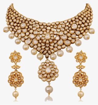 Elegant Kundan Choker Necklace - Necklace