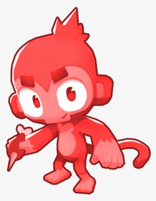 Red Monkey - Bloons Td 6 Dart Monkey