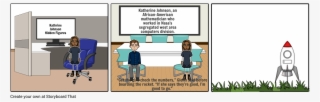Hidden Figures - Cartoon