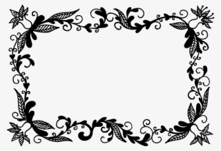 Frame Vector Png - Floral Vector Frame Png