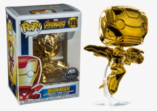 Avengers - Chrome Iron Man Pop