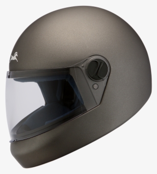 Classic - Matte Grey - Tvs Jupiter Classic Helmet