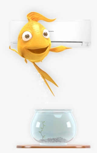 Industrial Air-enjoy Cool Climates With The Panasonic - Cartoon