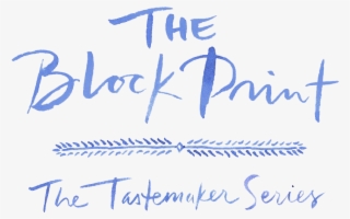 Blockprintlogo Transparent - Handwriting