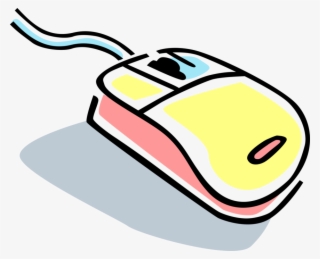 Vector Illustration Of Computer Mouse Pointing Device