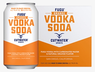 Cutwater Spirits Fugu Orange And Vodka Soda - Beer
