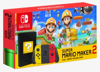 Mockupmario Maker 2 Photoshopped Switch Box Design - Mario Maker 2