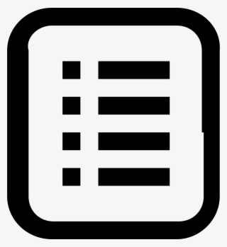 Small List Svg Png Icon Free Download - Edit Icon Png Black