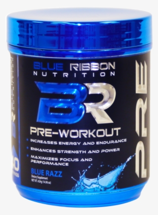 Blue Ribbon Nutrition Best Pre Workout Supplement Product - Acrylic Paint