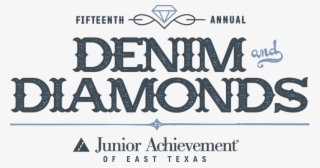 15th Annual Denim And Diamonds Benefitting Junior Achievement - Denim And Diamond Png