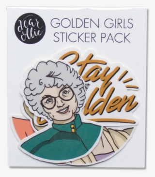 Golden Girls Sticker Pack - Cartoon