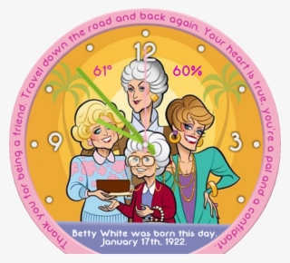 Golden Girls Watch Face For Android Wear Watches - Golden Girls Clip Art