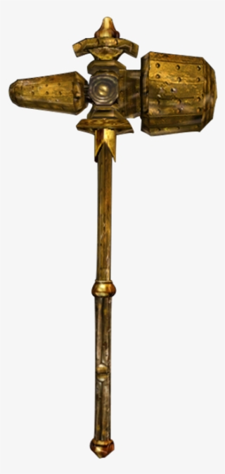 Warhammer Of Wounds - Dwarven Hammer Elder Scrolls