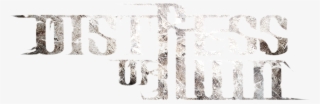 Distress Of Ruin Merchandise - Calligraphy