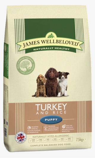 james wellbeloved turkey and rice large breed