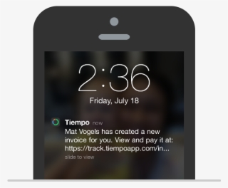 Customers Can Pay Instantly - Smartphone