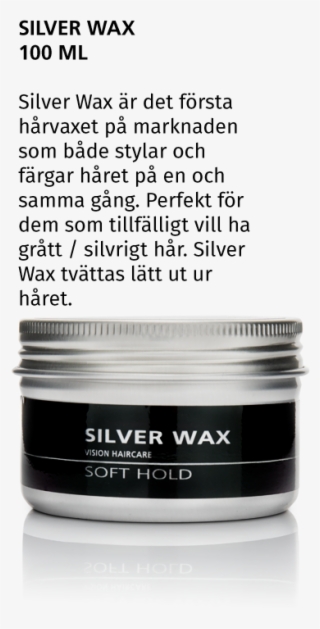 Silver Wax 100 Ml - Vision Haircare Silver Wax