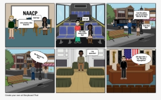 Lets Create A Bus Boycott ﻿﻿﻿﻿naacp Hell Yea ﻿ No - Storyboard