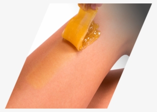 Removing Sugar Wax From Leg - Wood