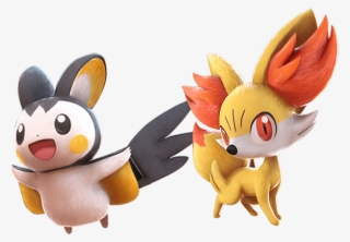 Set Emolga Fennekin - Pokken Tournament Emolga