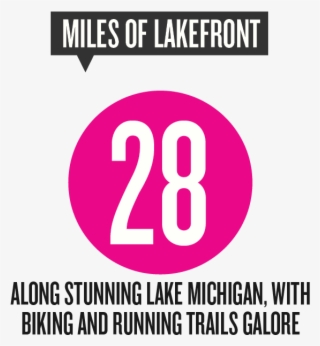 28 Miles Of Lakefront - Circle