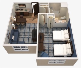 One Bedroom Suite Queen/queen - Embassy Suites Anchorage