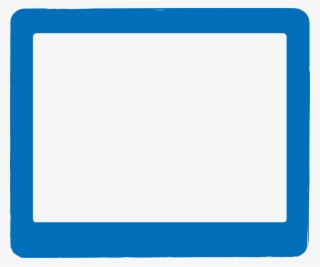 Short A - Mobile Phone Icon Blue