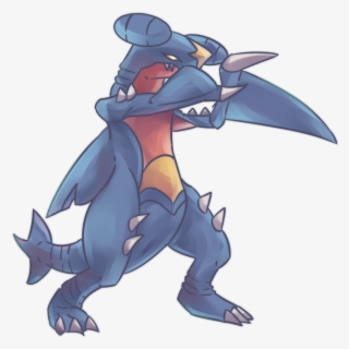 Garchomp, The Spiked Destroyer 30th Of These Little - Cartoon