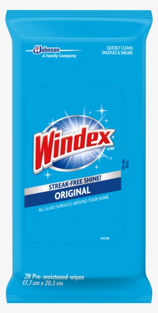 Windex Original Glass Cleaners With Ammonia Johnson - Windex Original Wipes