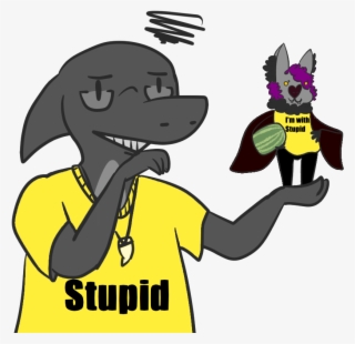 I'm With Stupid - Cartoon