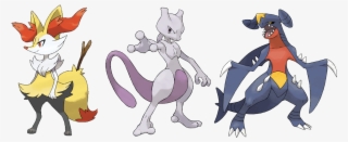 Pokken Braixengarchompmewtwo - Dragon Pokemon