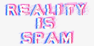 Sticker Spam Glitchy Glitch Aesthetic Holo Hologram - Majorelle Blue