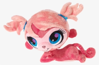 Littlest Pet Shop Plüsch Figur Affe Minka - Littlest Pet Shop Monkey Toy