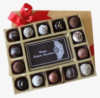 Jus' Trufs Happy Raksha Bandhan With Belgian Truffles - Chocolates For Raksha Bandhan