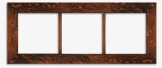 Triple Craftsman Oak 2-inch Oak Park Frame - Picture Frame