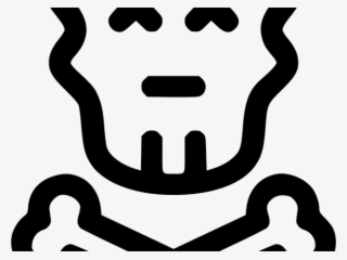Danger Clipart Skull Bone