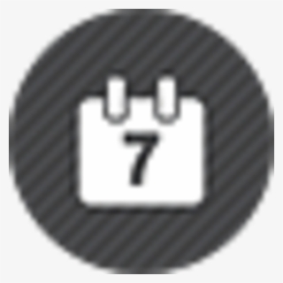 Calendar Date 2 Image - Circle